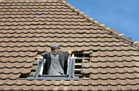 Pose de velux - Changé